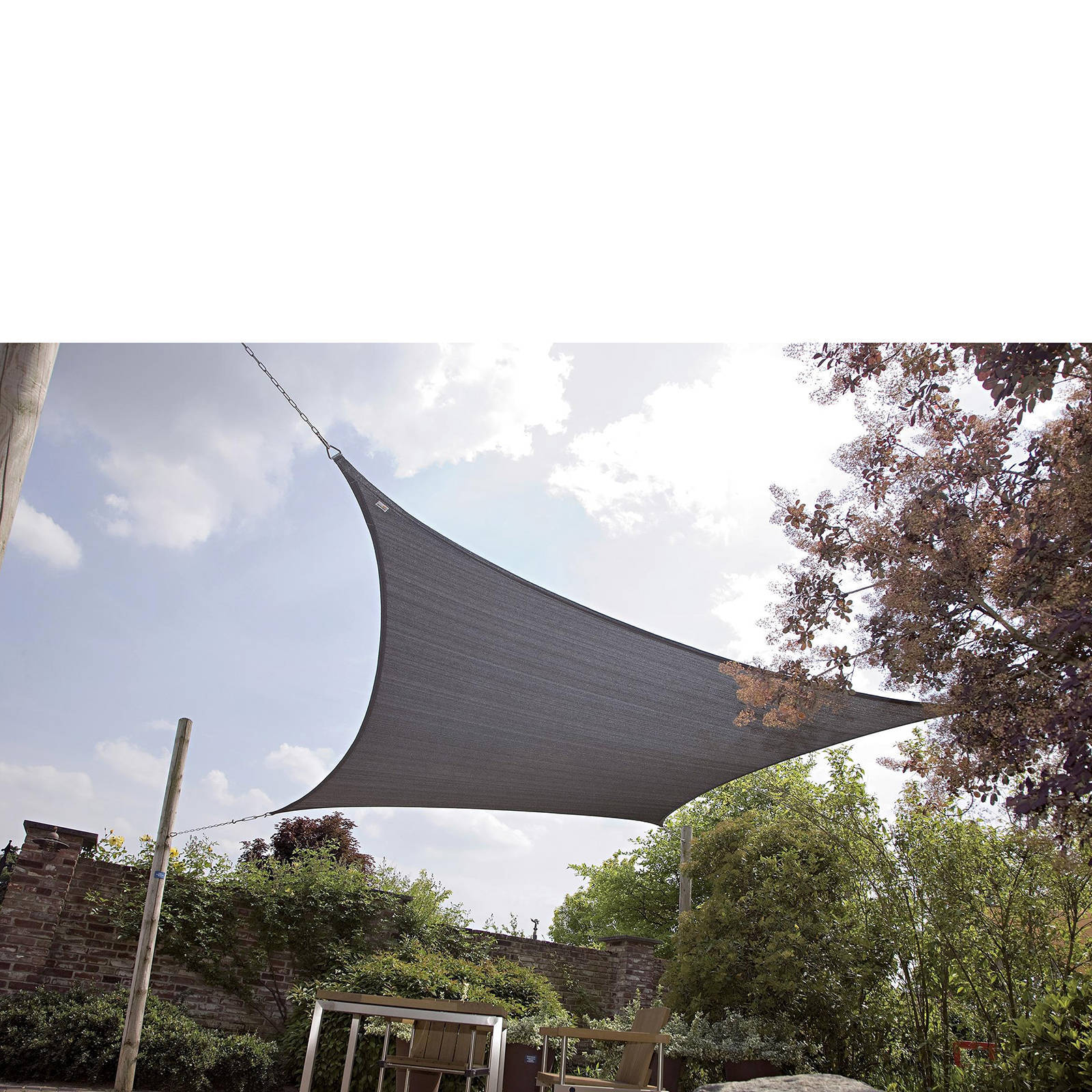 Bo-Camp schaduwdoek vierkant (3,6m)
