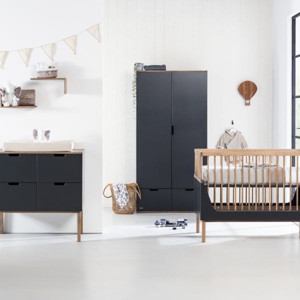 Kidsmill Sepp Commode Antraciet / Beuken