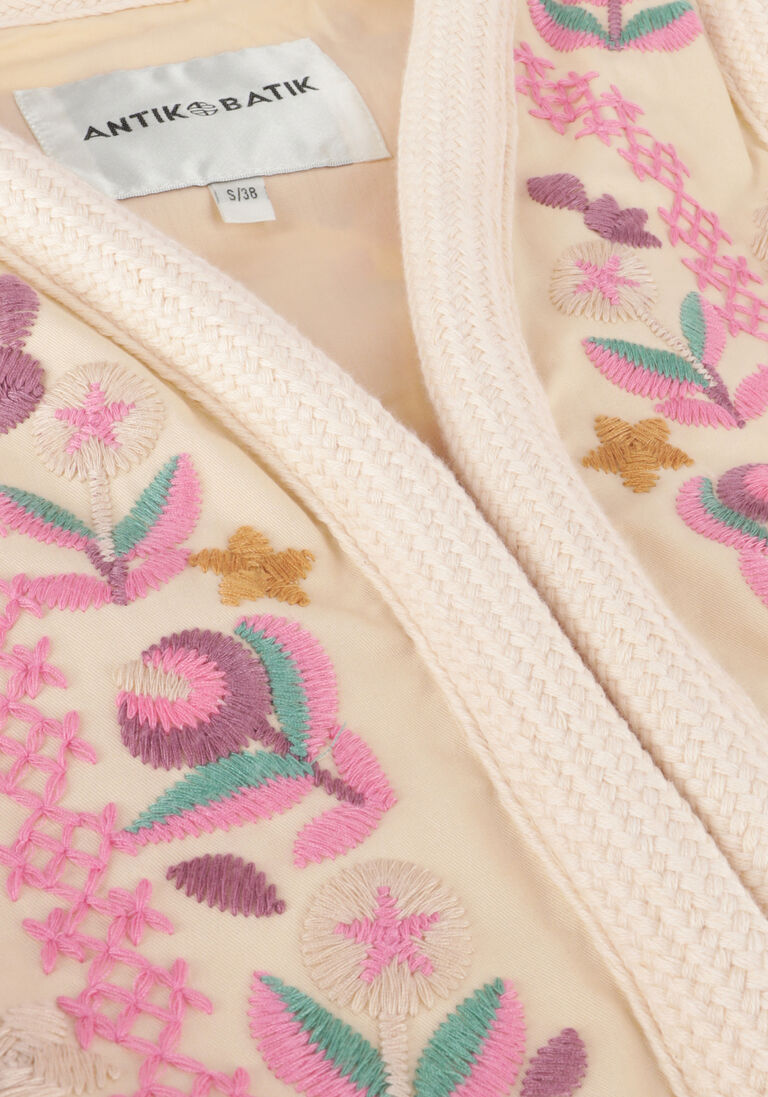 ANTIK BATIK creme antik batik gilet andera gilet
