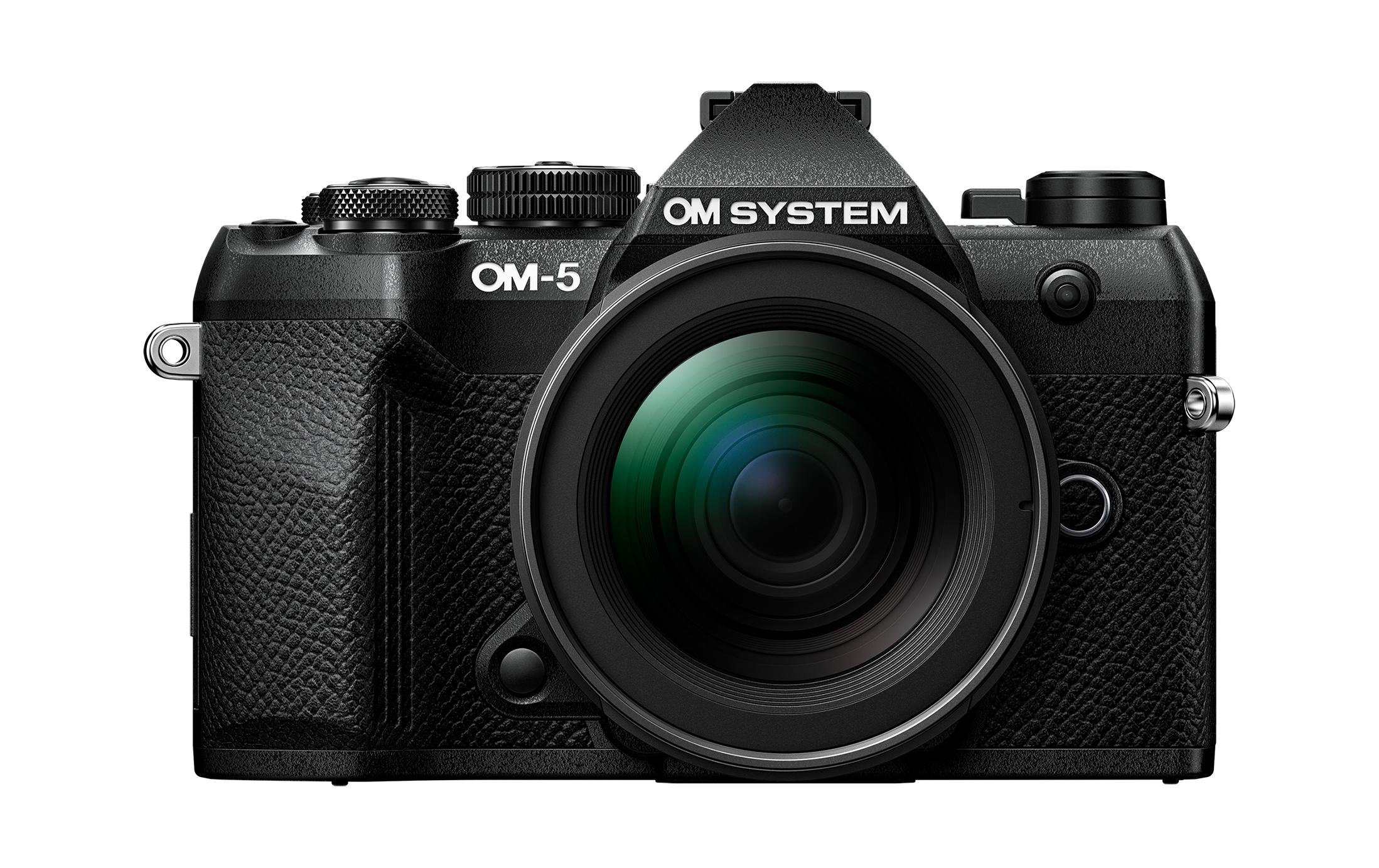 Fotokamera OM-5 II M.Zuiko Digital ED 12-45mm Kit Schwarz<br>Ultrakompakte, leichte spiegellose Kamera mit Objektiv