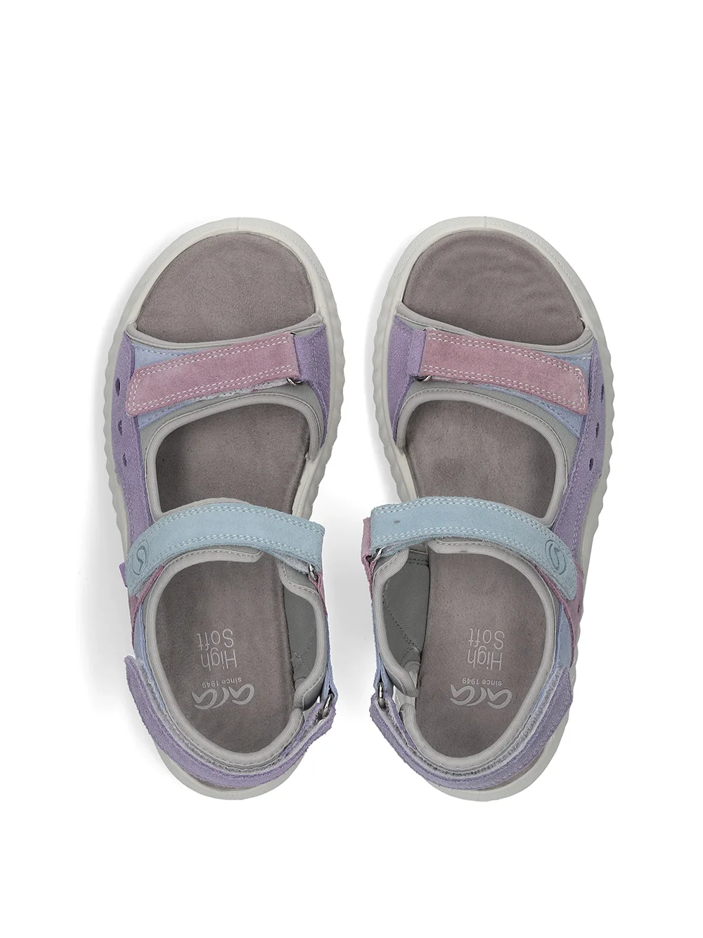 Sandale Avio rosa multi