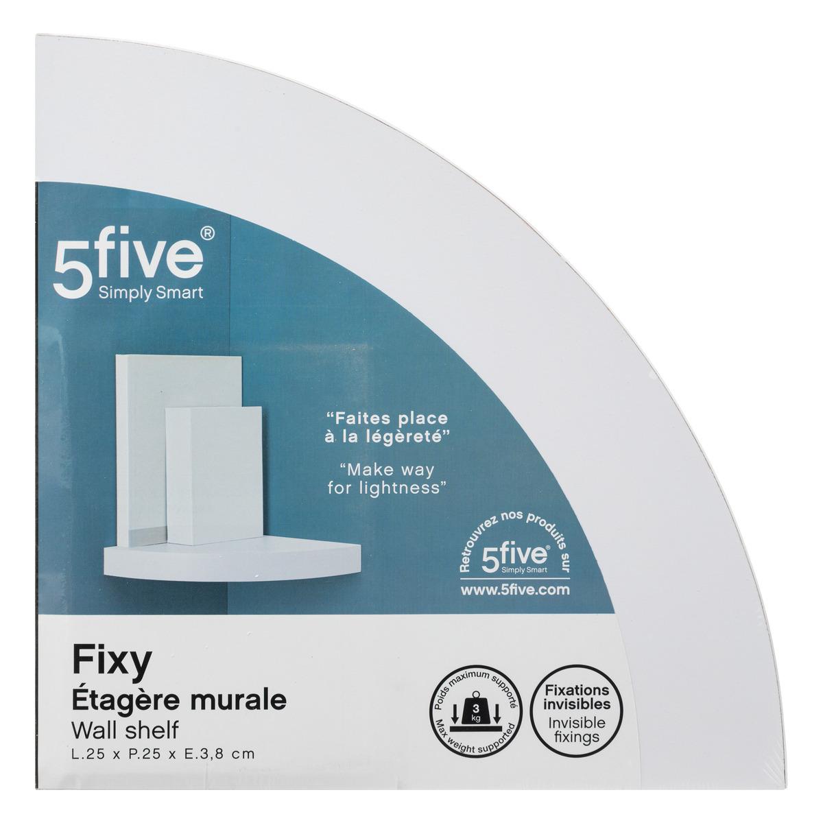 ETAGERE ANGLE BLANC FIXY