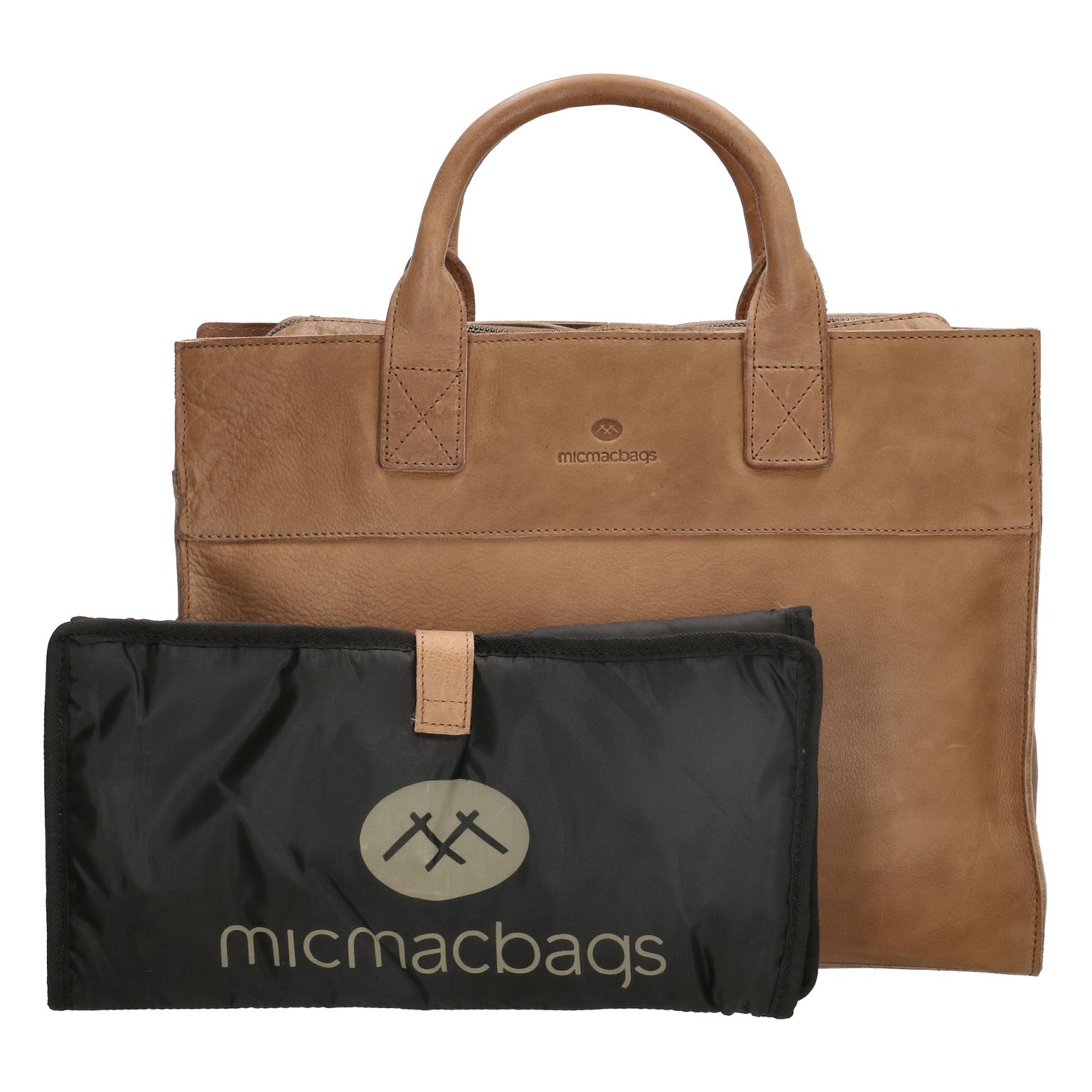 Micmacbags Golden Gate Luiertas Donkerzand