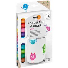 Marqueur pour porcelaine medium 'Junior', set de 12
