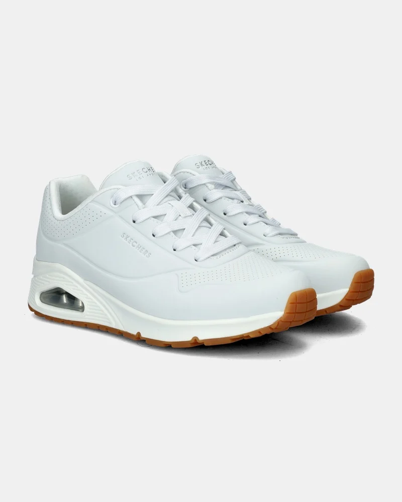 Skechers Uno Wide Lage sneakers  - wit