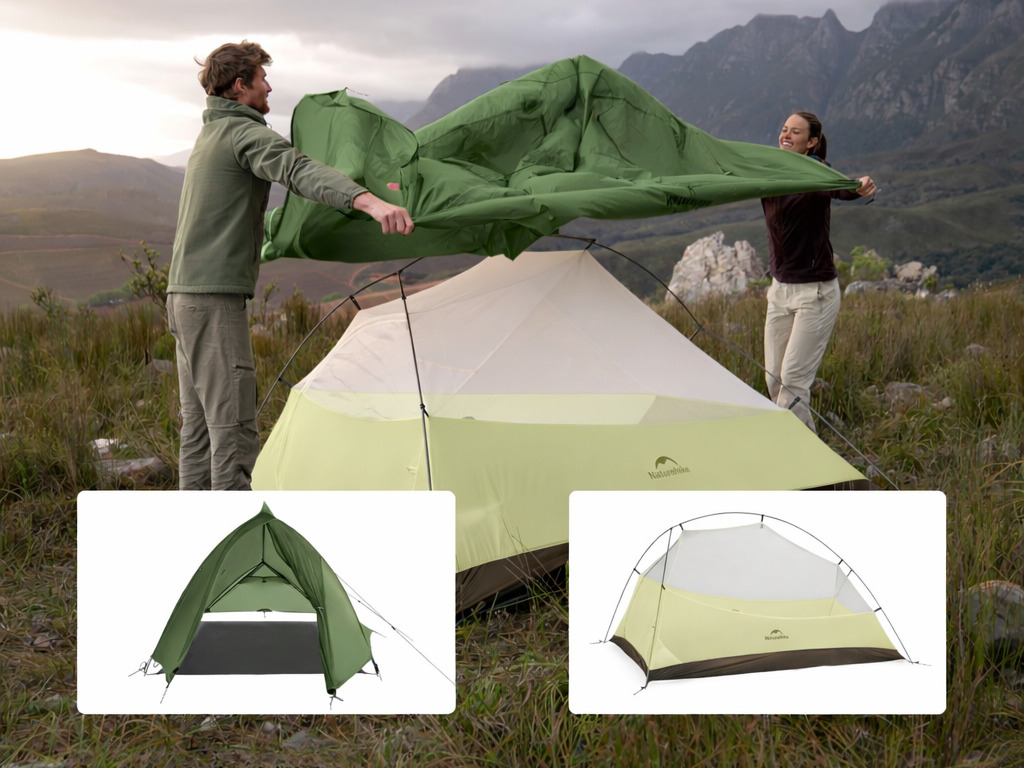 Naturehike Cloud Up 3 PRO tent - White