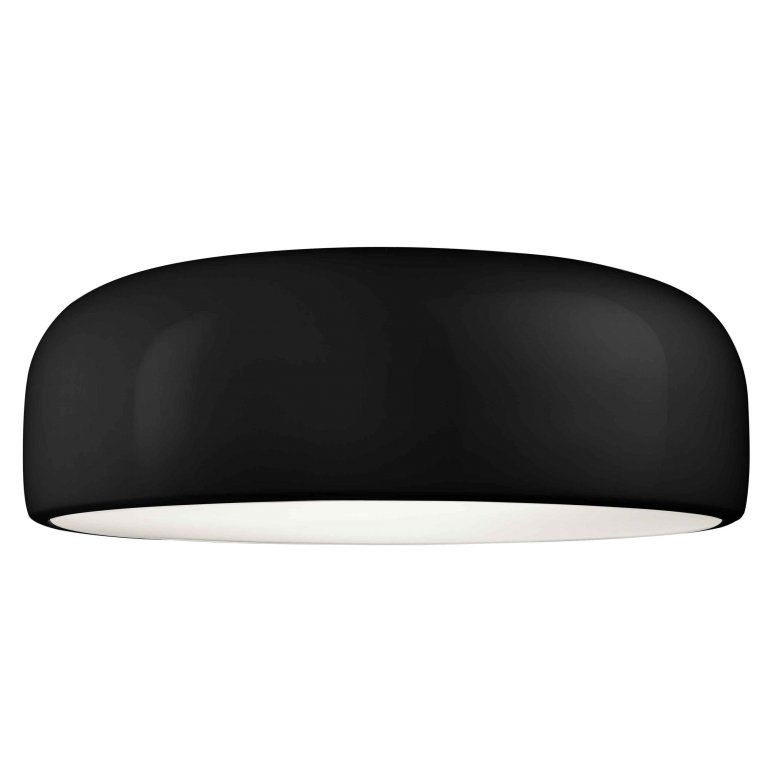 Flos Smithfield C plafondlamp Ø60 zwart