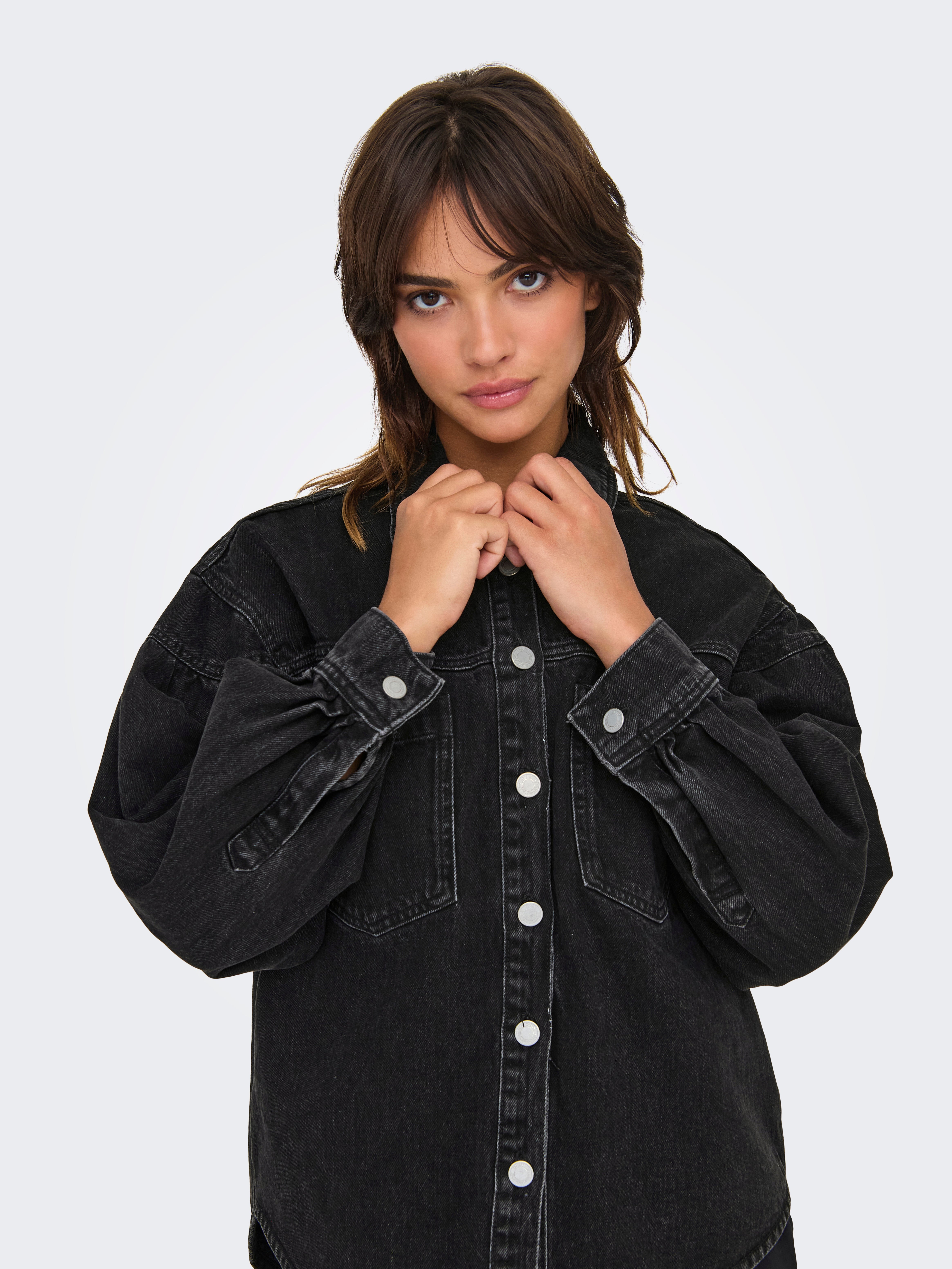 ONLANNI Jeansjacke Black