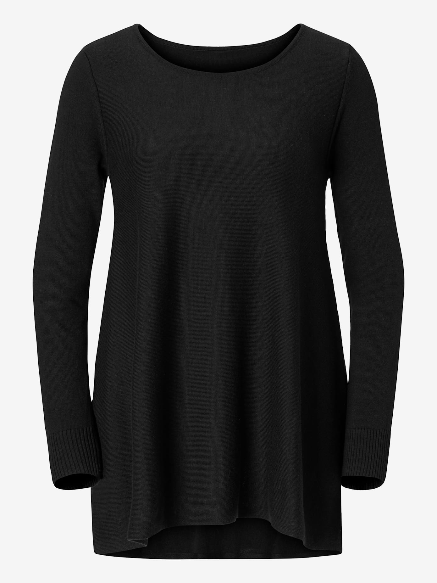 Pull coupe décontractée légèrement évasée