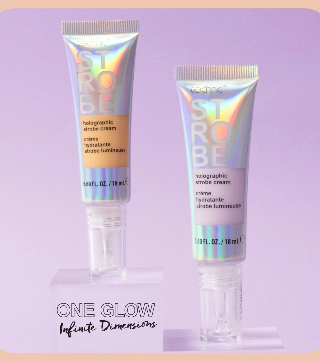 Technic Cosmetics - Iluminador Cremoso Strobe Holographic Cream - Obsessed
