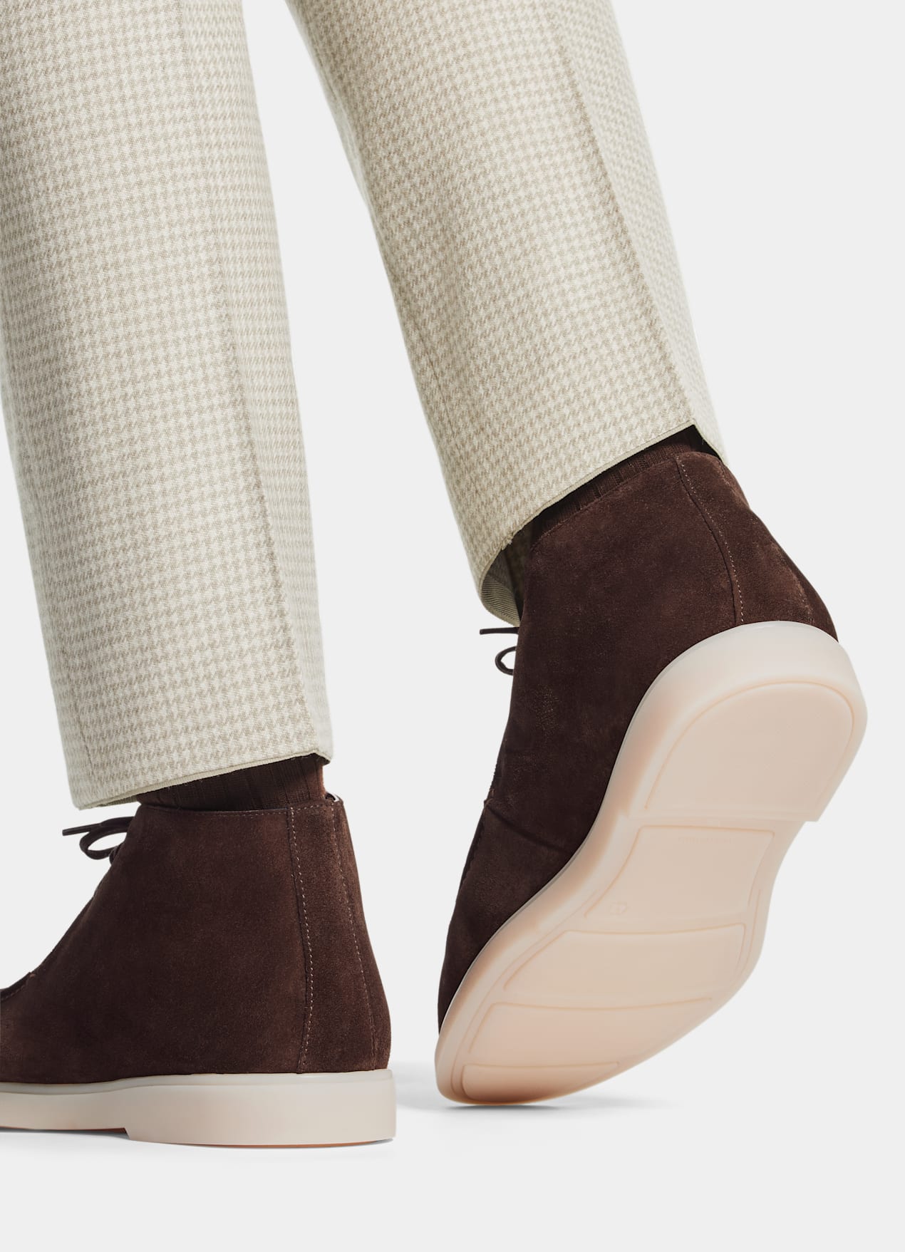 Bottines chukka marron