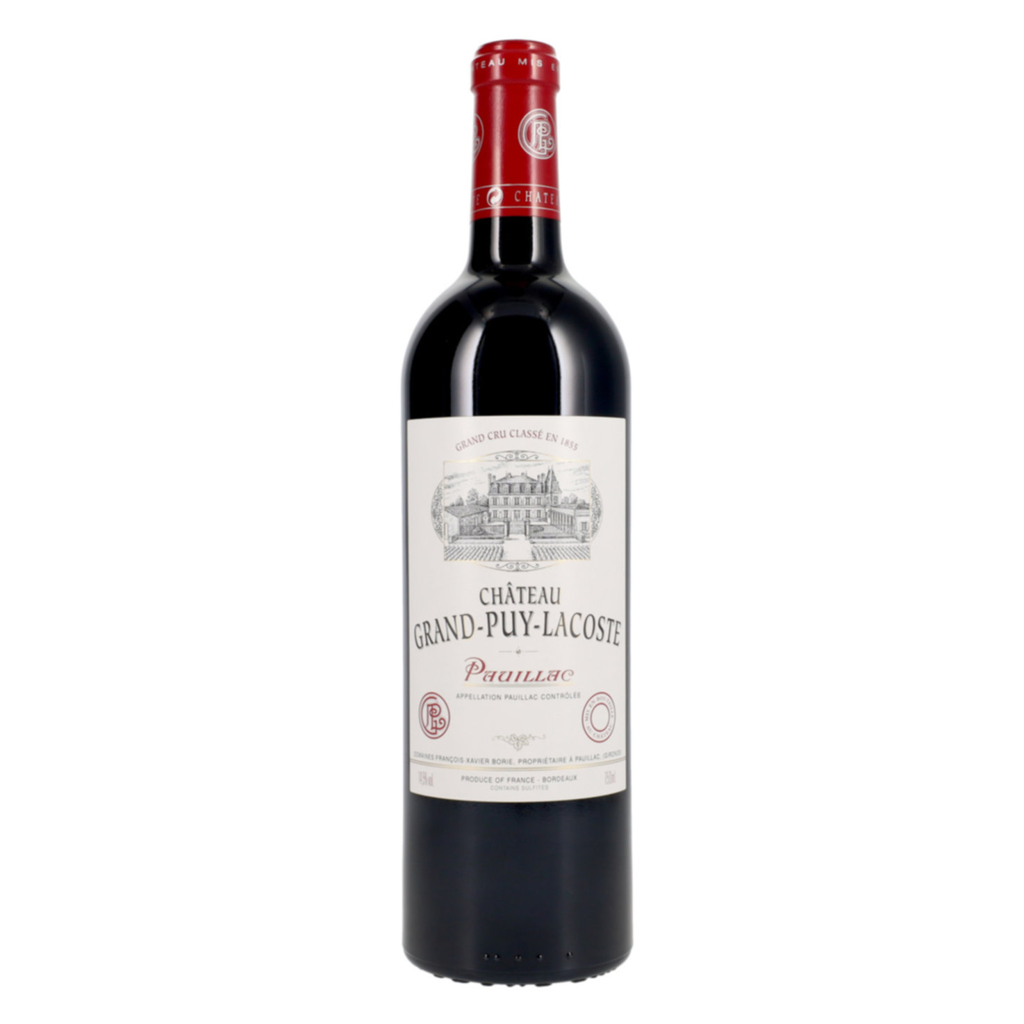 Château Grand-Puy-Lacoste Pauillac AC 5ème Cru Classé -75cl
