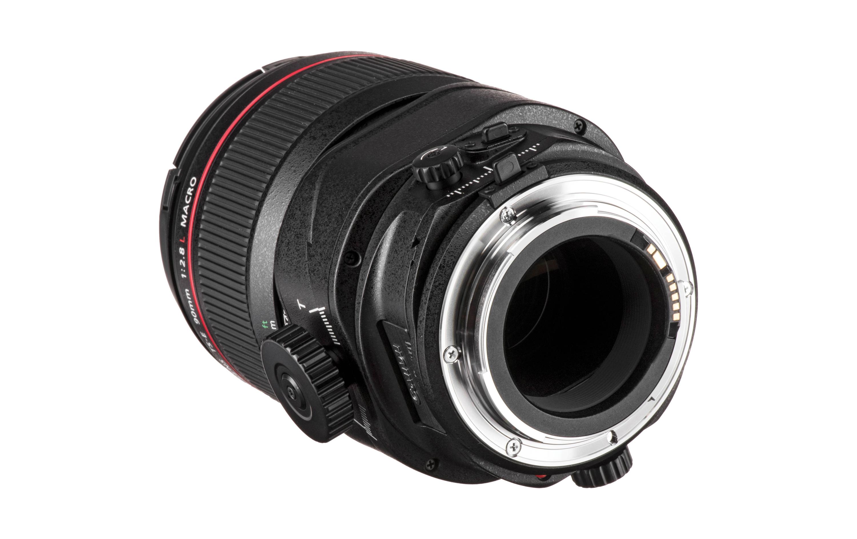 Festbrennweite TS-E 90mm F/2.8L Macro – Canon EF<br>Aussergewöhnliches Tilt- und Shift-Objektiv mit 90 mm Brennweite