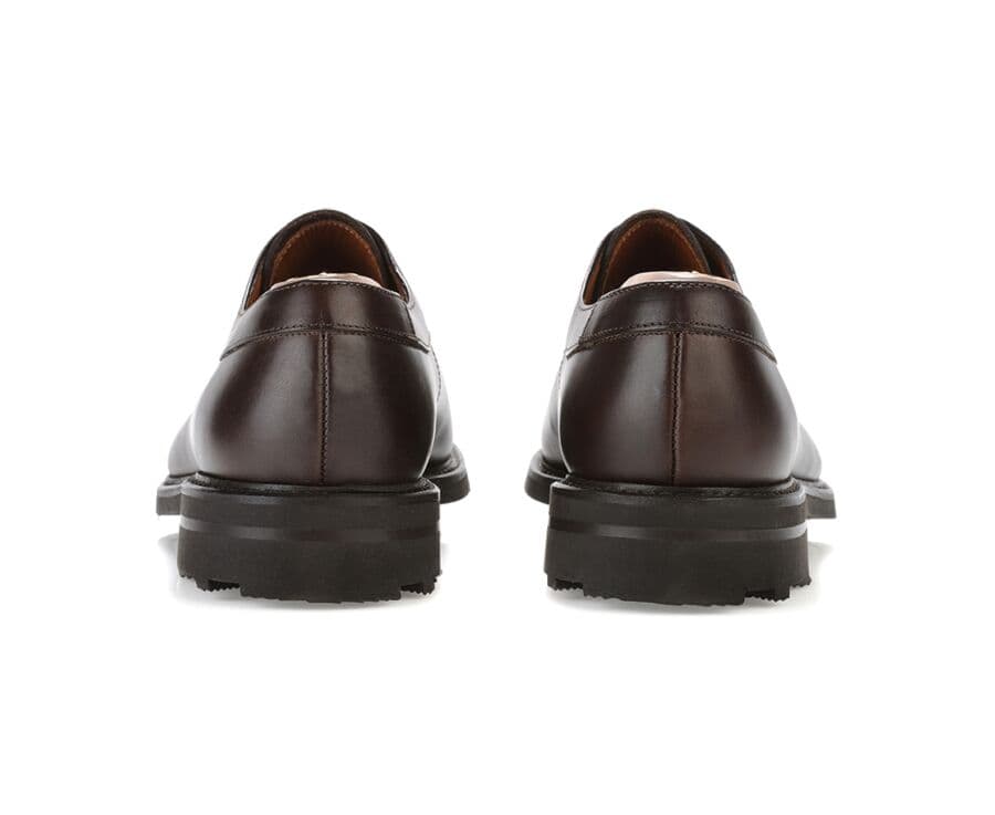Derbies homme Chocolat semelle gomme - KENT GOMME COUNTRY