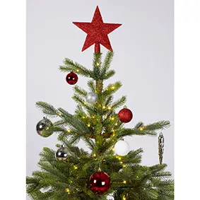 Kit de décoration de sapin de Noël Novae multi Blanc / Rouge