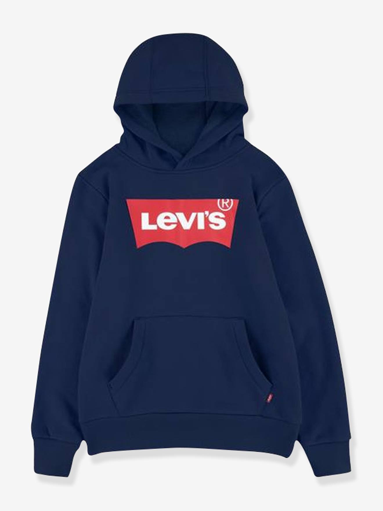 Moletom com capuz Levi's® Batwing Screenprint, vermelho