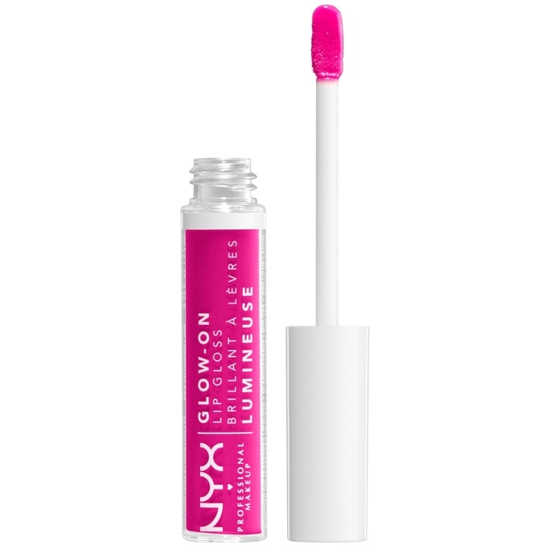 NYX Prof. Makeup Glow-On Lip Gloss 7,5 ml - Floral Space (Limited Edition)