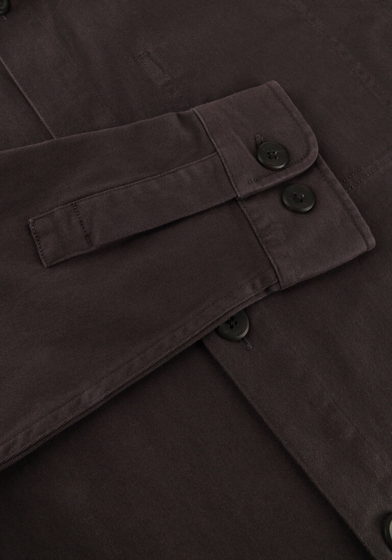 bruine les deux overshirts layton cotton overshirt
