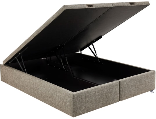 TEMPUR - Sommier 160 x 200 Premium 160x200cm tissé sauge D70