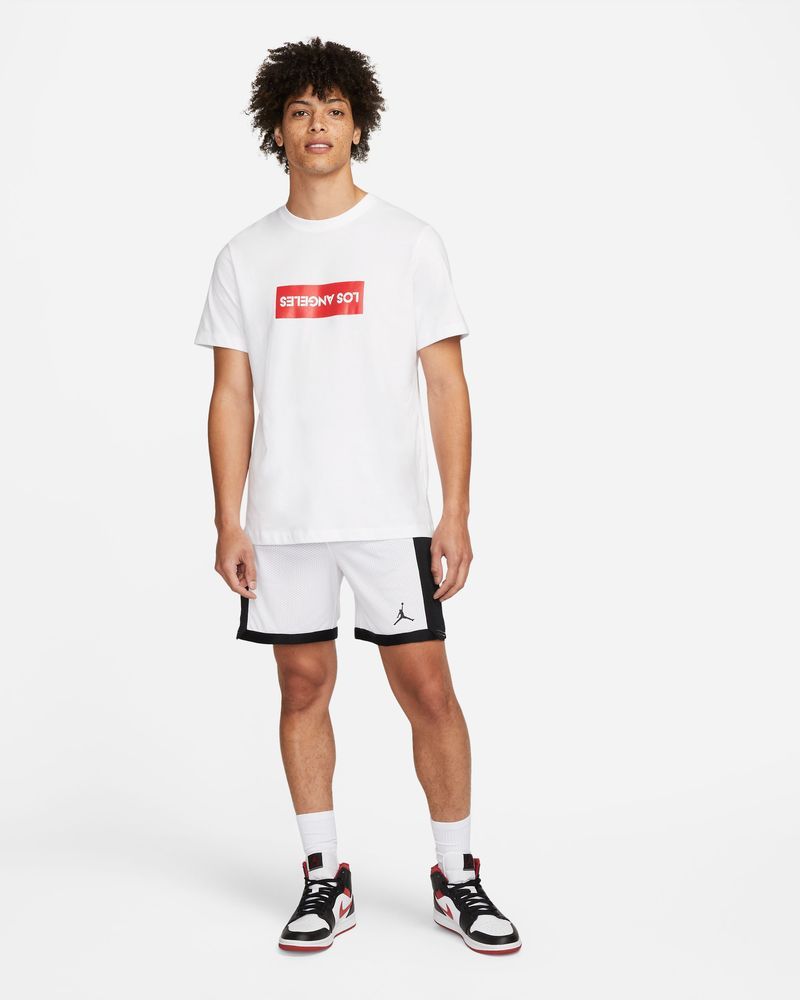Short de basket Nike Jordan Blanc pour homme