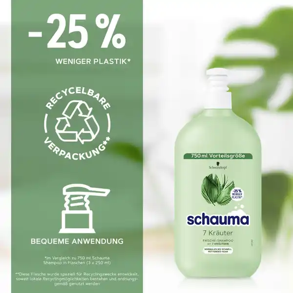 7 Kräuter Shampoo Vorteilsgröße