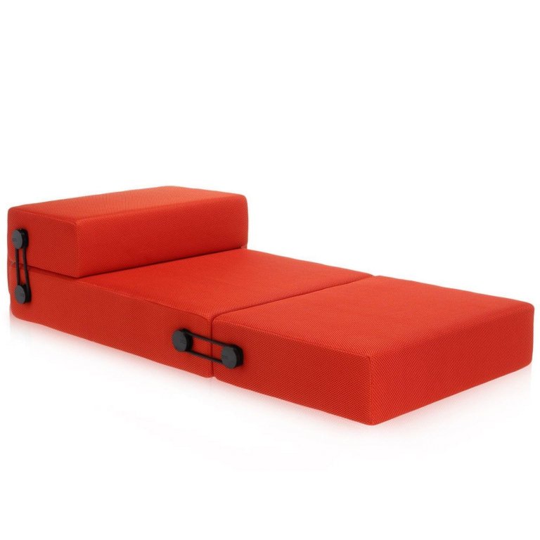 Kartell Trix poef oranje