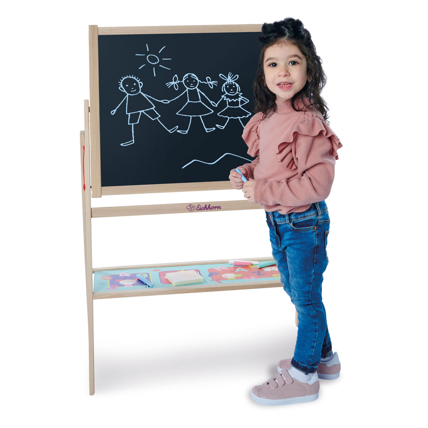 Eichhorn Staand Schoolbord met Krijtjes