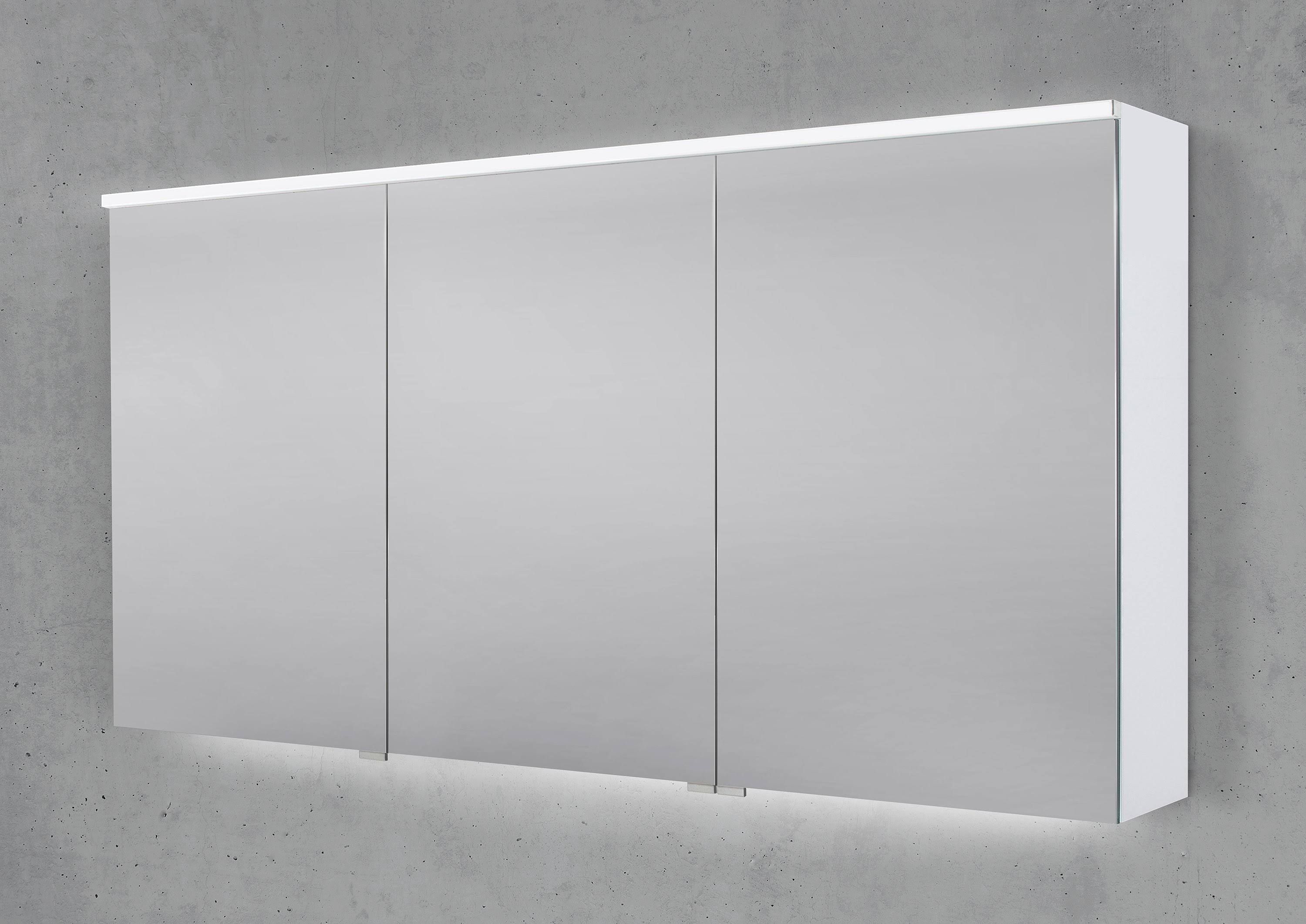 Intarbad Spiegelschrank 150 cm integrierte MULTI Light LED Beleuchtung