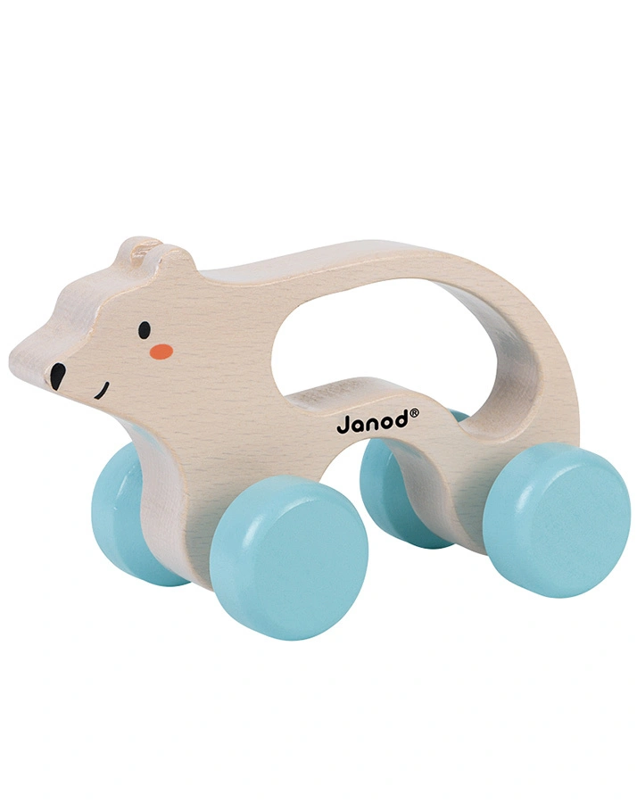 Janod-WWF® Greifling-Auto BÄR aus Holz
