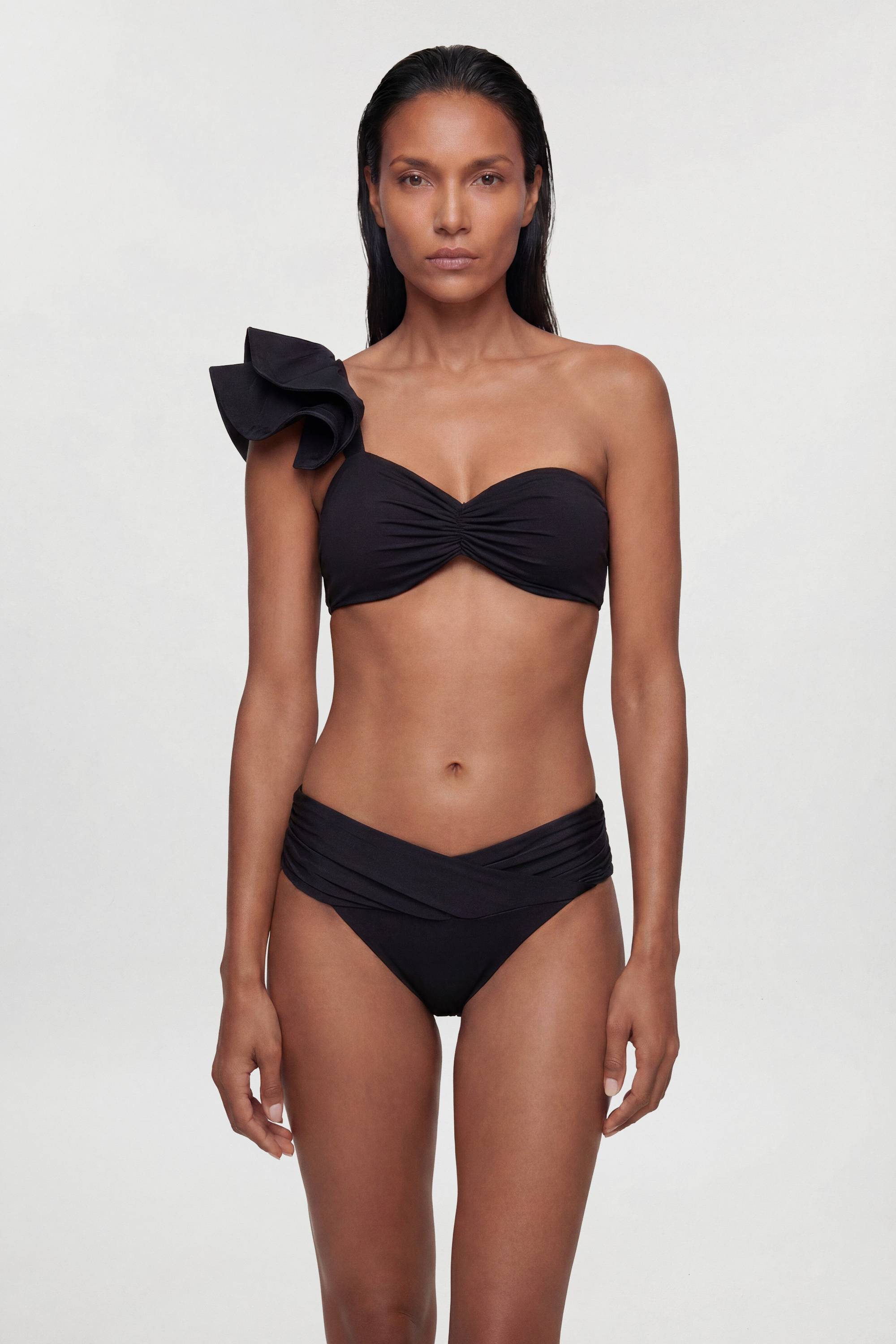 KarenMillen Bas De Bikini Avec Détail Cache-cœur