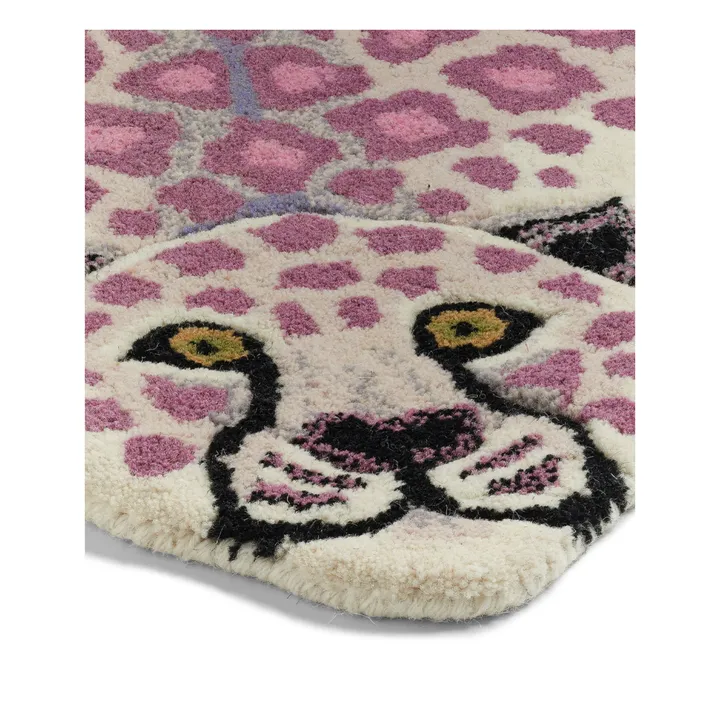 Doing Goods Tapis léopard Lilly | Lilas