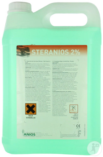 Steranios 2% Désinfectant Nettoyant Bidon 5l