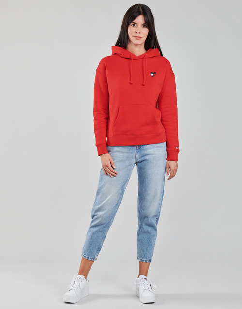 Tommy Jeans - MOM JEAN ULTRA HR TPRD EMF SPLBR - Bleu Clair