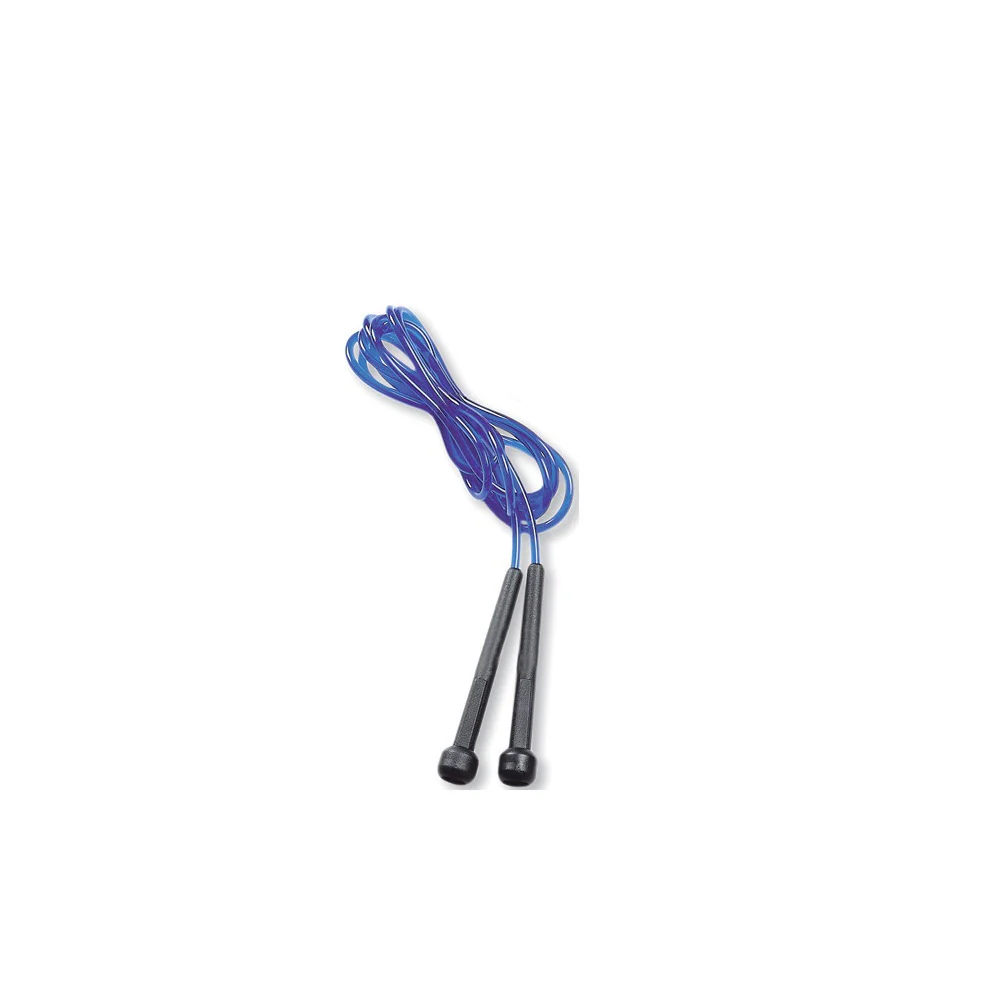 CARE Corde à Sauter en PVC bleue