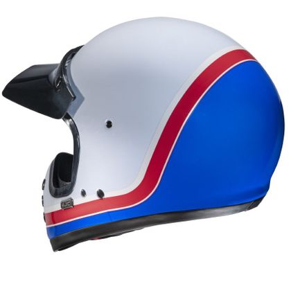 Casque Hjc V60 - SCOBY - Bleu / Rouge
