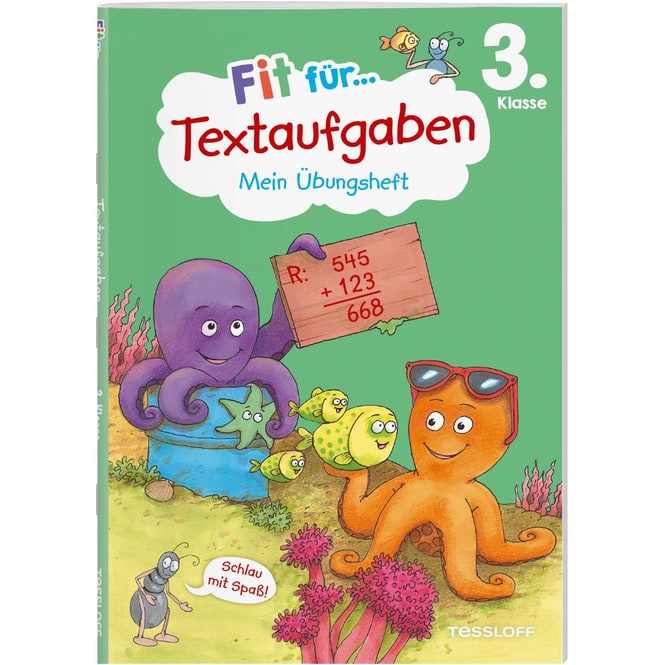 Fit für Textaufgaben - Mein Übungsheft - 3.Klasse
