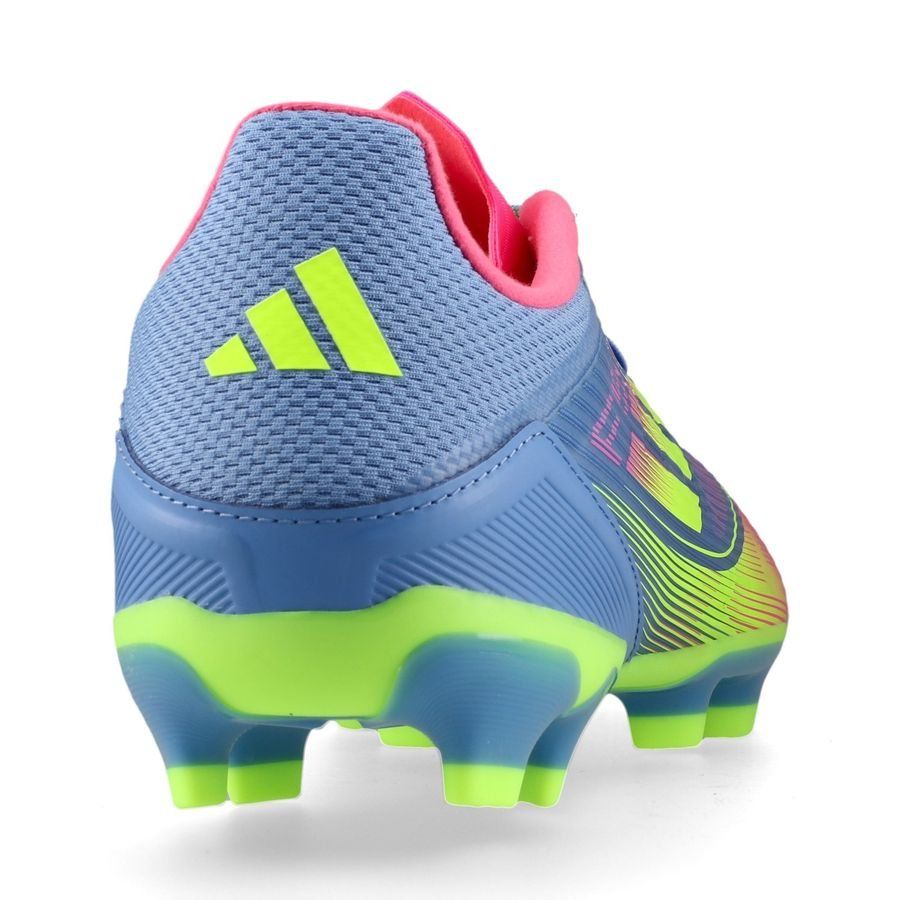 adidas F50 League MG Celestial Victory - Blue Fusion/Lucid Lemon/Lucid Pink