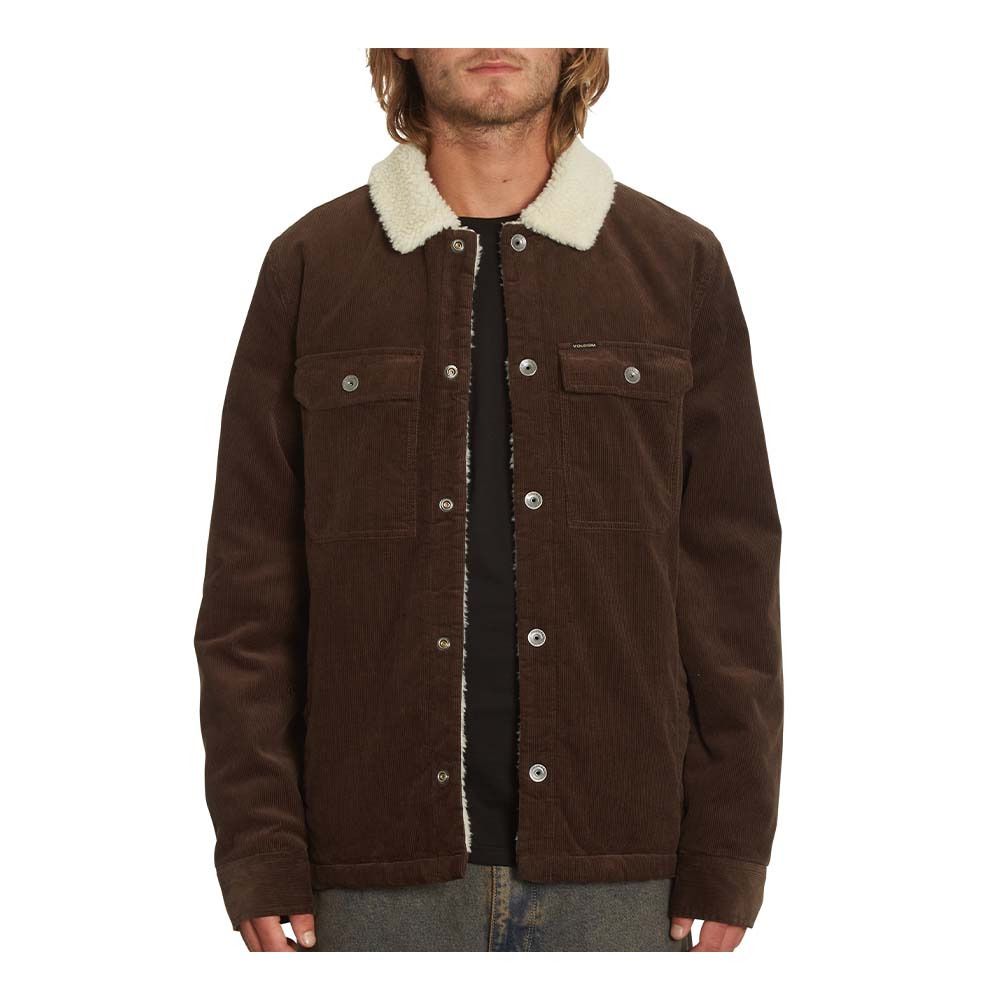 Volcom KEATON - Veste Homme dark brown