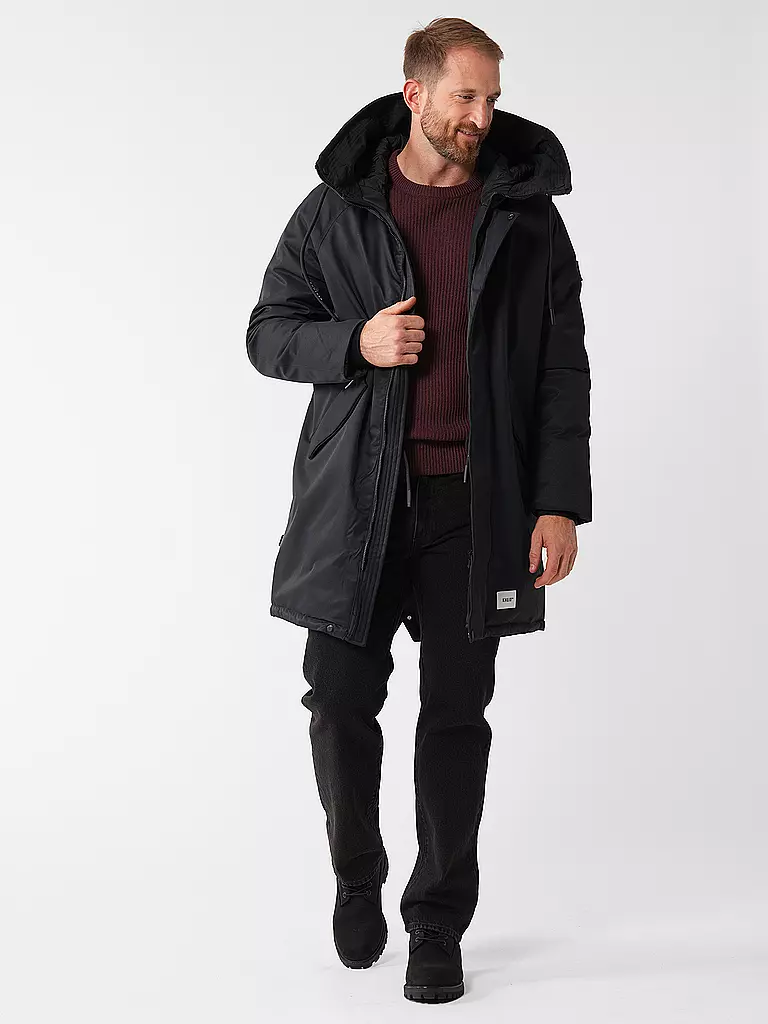 KHUJO Parka HANT dunkelblau