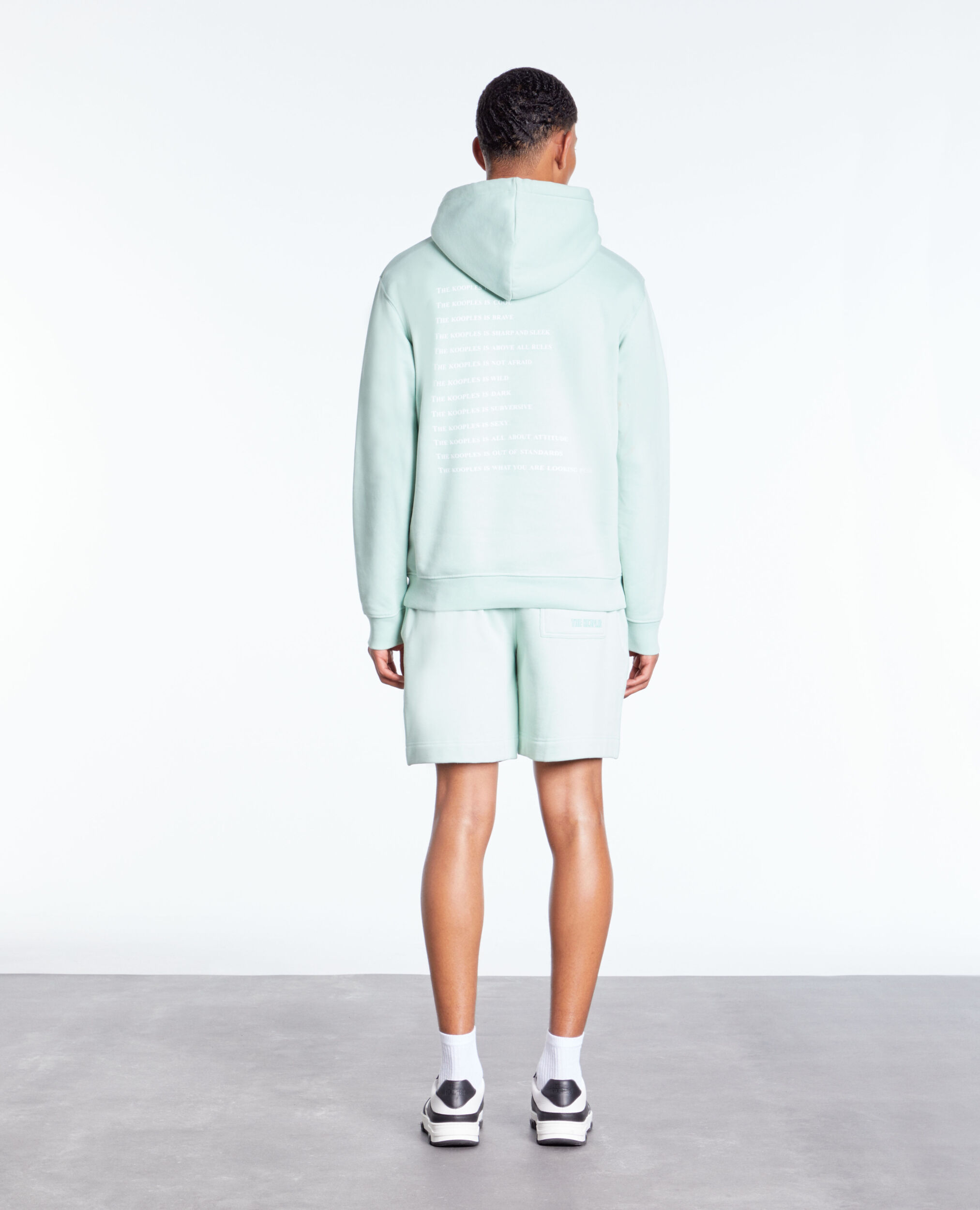 Sweatshirt à capuche What is vert