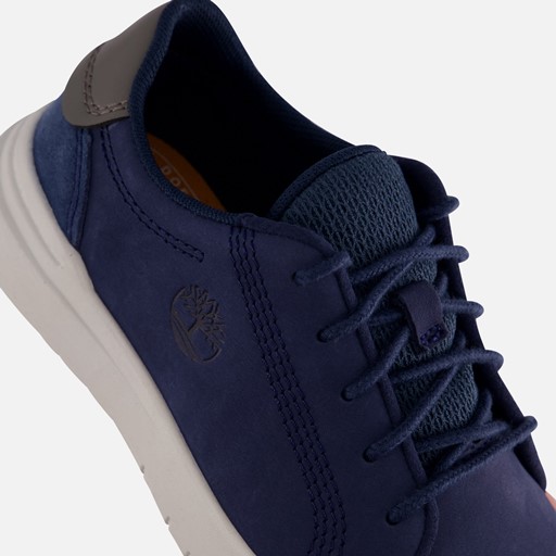 Timberland Seneca Bay Low Sneakers blauw Leer