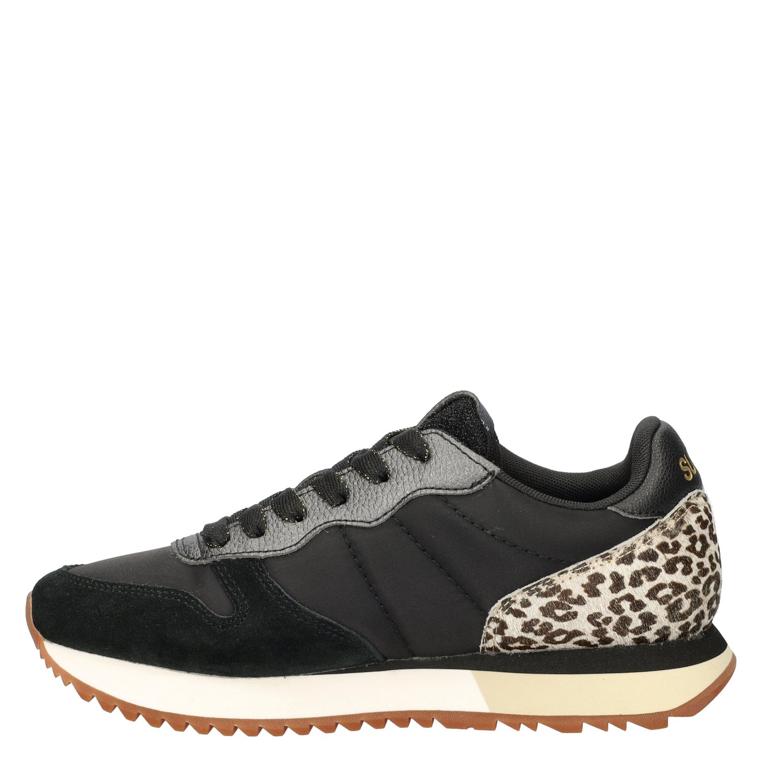 Sun 68 Stargirl Animal dames sneaker Sun ’68 Zwart