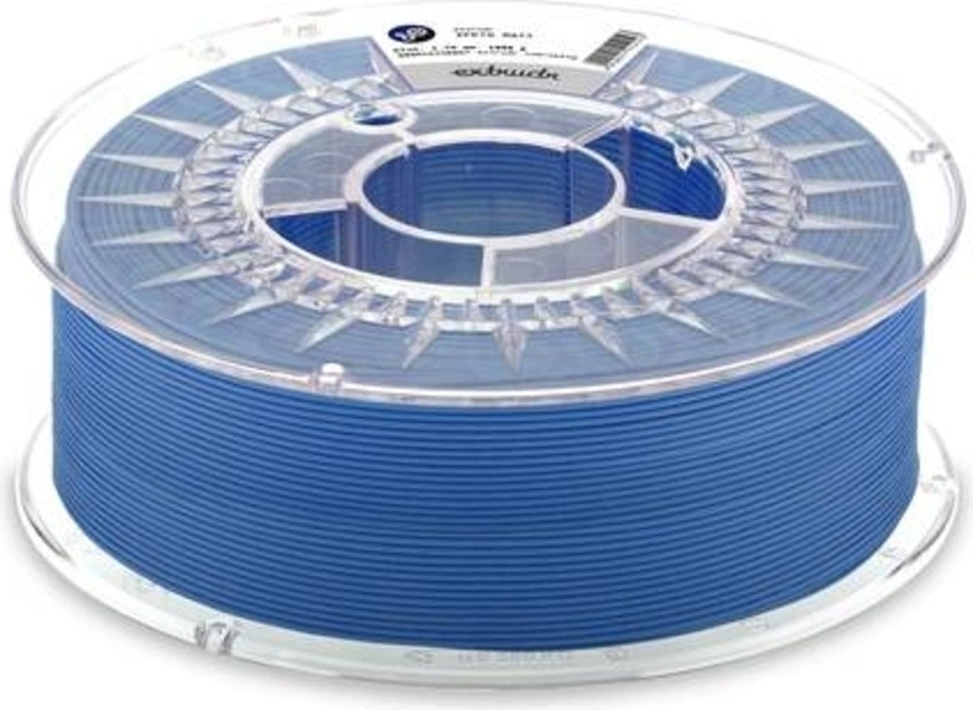 Extrudr  XPETG Matt Blau, 1,75 mm / 1000 g    Recyclebares Filament mit mechanischen Eigenschaften und hoher chemischer Resistenz