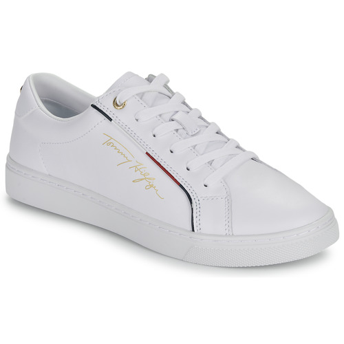 Tommy Hilfiger - TOMMY HILFIGER SIGNATURE SNEAKER - Blanc