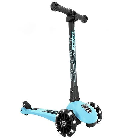 Scoot and Ride Highway Kick 3 - LED - Blåeberry