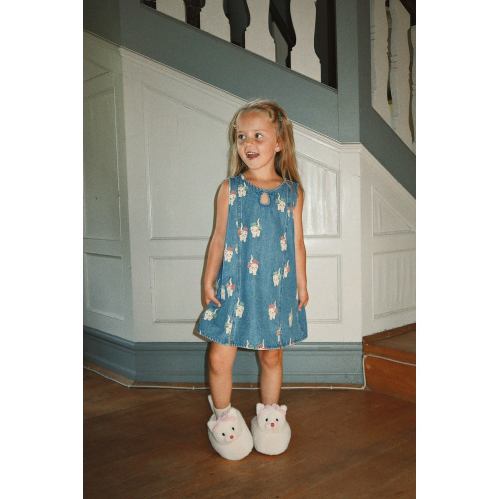 Køb Konges Sløjd Off White Kitty Footies