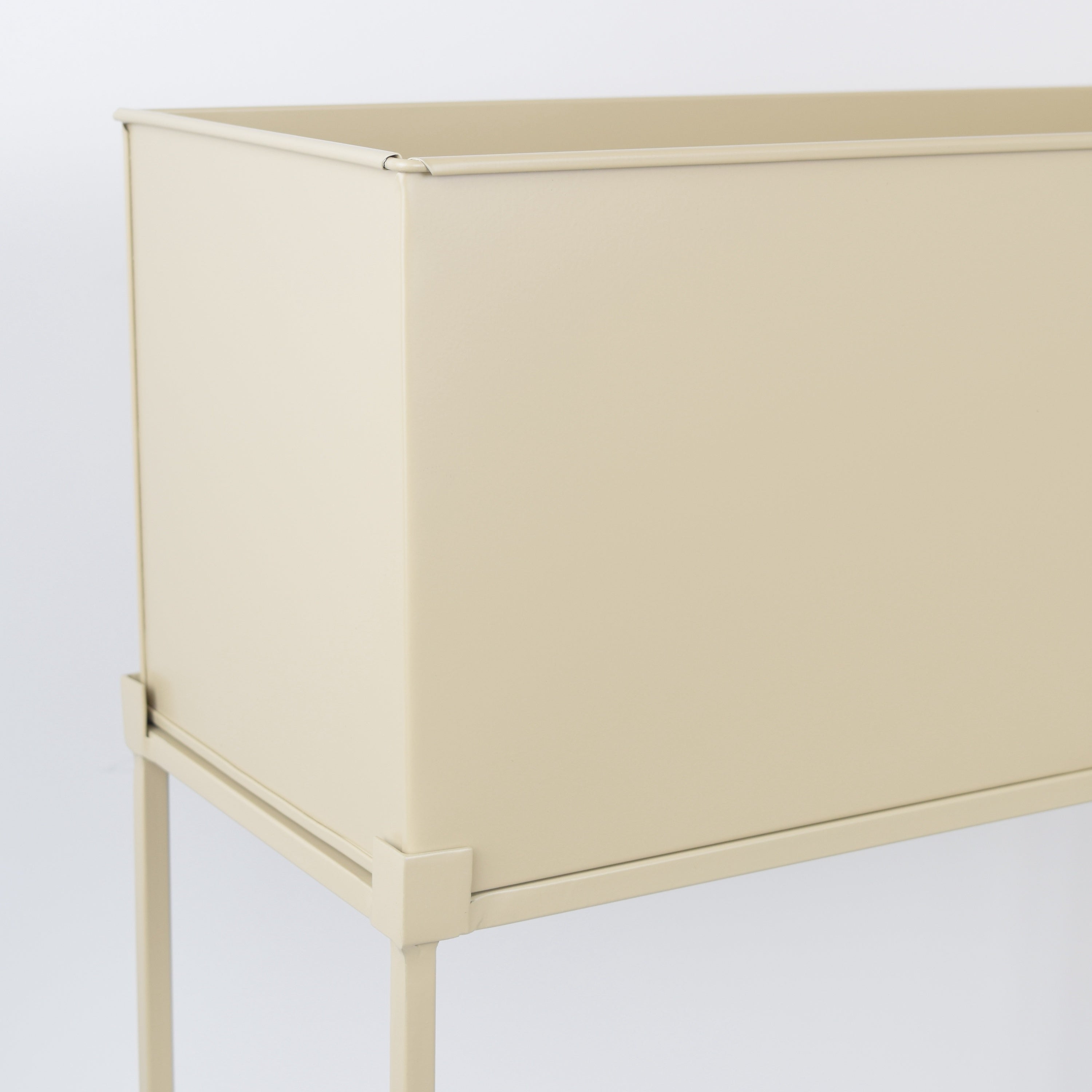 LOFT42 Flora Plantenbak Rechthoek - Metaal - Beige