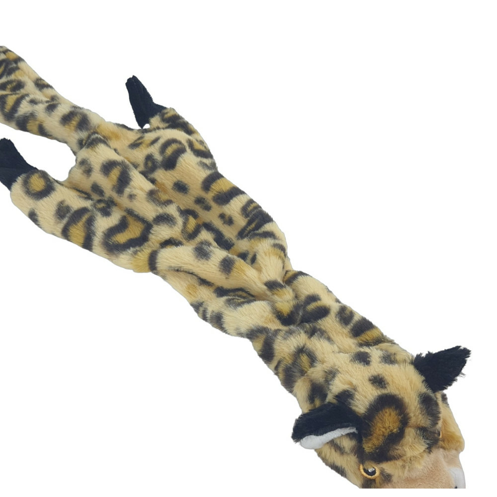 Jouet léopard beige 56 cm pour chien