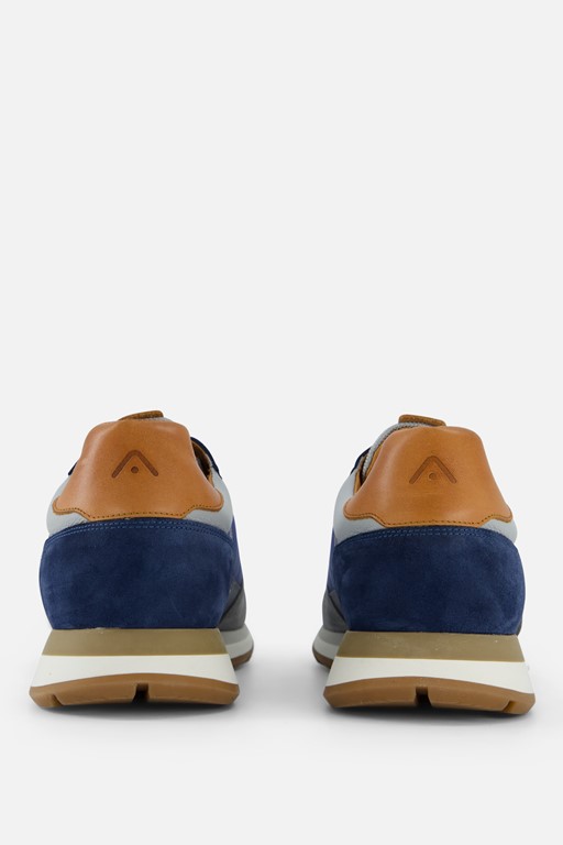 Ambitious Grizz Sneakers blauw Leer