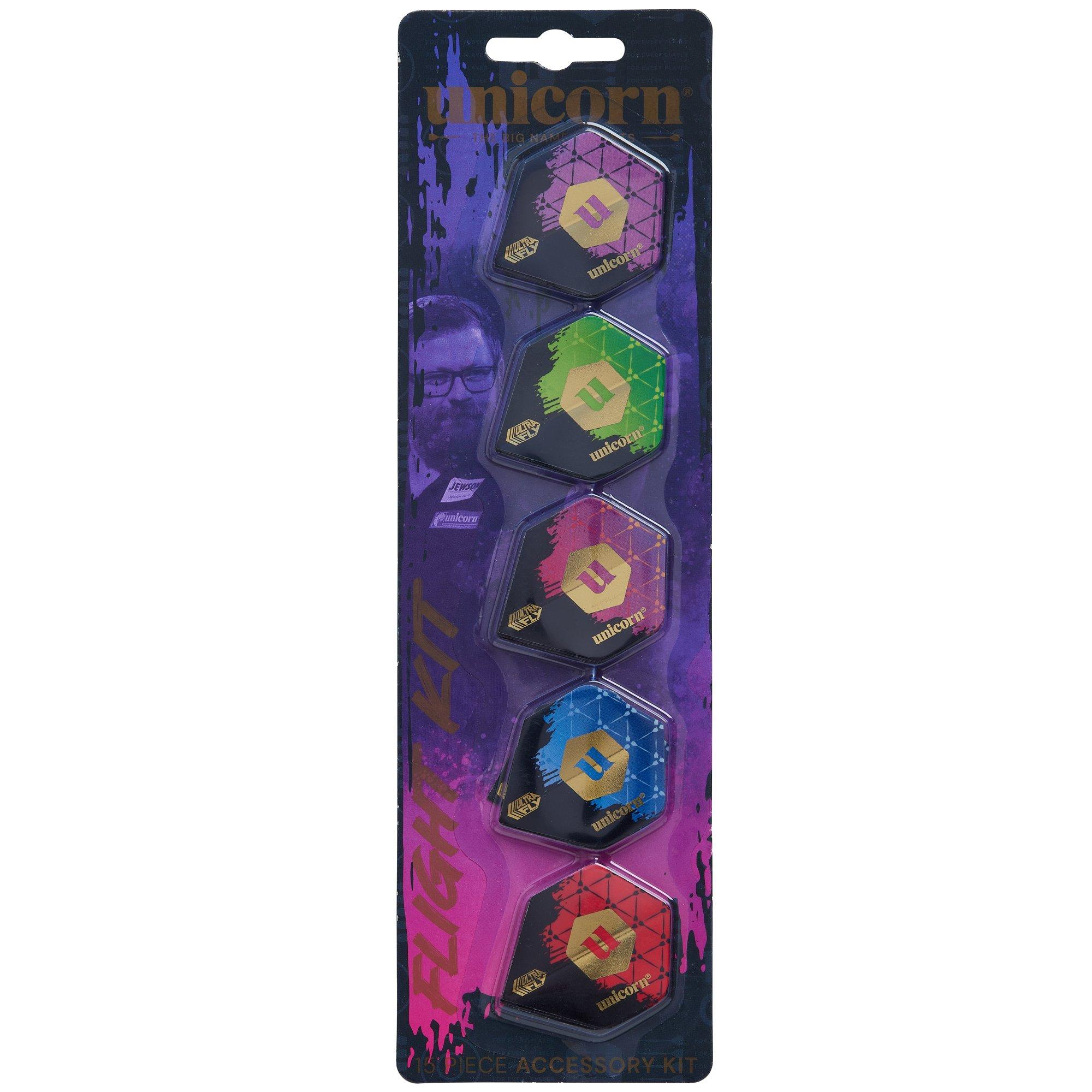 Unicorn Darts Ultrafly Dart Flights Ultra durable 100 Micron Polyester 5 Sets / 15 Flights Stunning